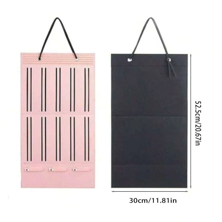 1 pieza Soporte para moños de niña bebé, percha de almacenamiento para pinzas de pelo, organizador de moños de bebé, exhibidor de almacenamiento de pinzas de pelo para bebé, soporte resistente Amor San Valentín - Multicolor - Añade 16