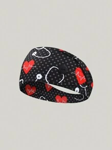 Nurse Headbands With Buttons, Face Cover Holder, Reduce Ear Pain, Elastic Hair Bands For Women Nursing Healthcare Worker - Multicolor - View 10