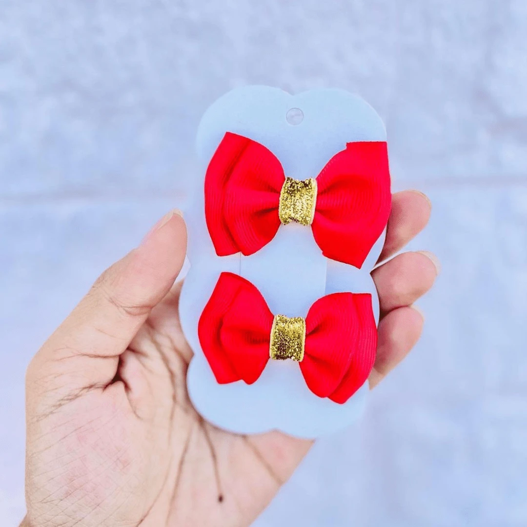 Double Bow / Double Bow / Red Double - 紅色 - 查看 1