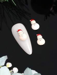 Christmas Tree Nail Art Jewelry 10 Pieces Bow Gift Box Snowman Elk Bell Moon Nail Art Jewelry 3D Jewelry Japanese And Korean Alloy Jewelry Jesus Cane Gloves Nail Art Jewelry Nail Art Jewelry Nail Art Jewelry Professional Nail Art Jewelry Nail Art Jewelry DIY Personalized Nail Art Suitable For Home Nail Art Nail Art Jewelry - Multicolor - View 10