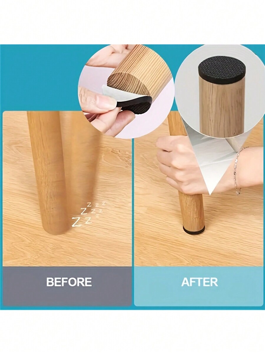 84pcs AntiSlip Furniture Pads, Premium Furniture Leg Pads, Self