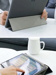 Coopers ZB10 10.1 Inch Android 12 Tablet With Case, RK3326S 4-Core 1.6Ghz/2GB RAM 32GB ROM/2.4G WiFi+WiFi 6/BT 5.2/FHD IPS Touch Screen/2MP+5MP Dual Camera/Type-C/G-Sensor/6000mAh/Supports 1TB SD Expansion (No Adapter) - 深灰色 - 查看 10