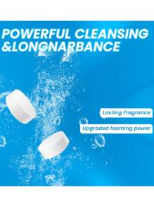 Sink Cleaning Tablets Deep Cleaning Kitchen Sink Grease Stains Dirt Unclogging Duct Cleaning Tablets - Blue - View 6