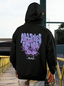 Gothic Sweatshirt Top With Graphite Eyes Minimalist  2001 Fluxo Fx - 黑色 - 查看 7