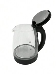 Tetera electrica,Hervidor eléctrico de vidrio transparente, hervidor eléctrico de gran capacidad de 2 litros, hervidor de agua caliente instantáneo, hervidor portátil, adecuado para familias - transparente - Ver 6