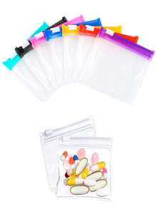 1pc Portable Medicine Bag Cute Mini First Aid Kit Medical Emergency Kits Organizer Outdoor Household Medicine Pill Storage Bag Suitable For Home Outdoor Emergencies Camping And Hiking Survival Travel Essential First Aid Kit Multiple Colors Multiple Sizes Back To School Travel Essentials - Blue - View 8