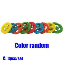 Natural Luffa & Grass Woven Small Pet Toy Set,Suitable For Rabbits,Hamsters,Etc. Teeth Cleaning,Chewing,Multi-Size,Random Color,Year-Round Use - Multicolor - View 9