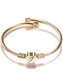 定制创意时尚不锈钢针织爱心DIY激光雕刻个性私人定制，送给女朋友、好朋友、母亲的完美礼物 - 彩色 - 查看 5