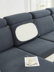 1PC Jacquard Velvet Sofa Cushion Cover Living Room Elastic Sofa Cover Pet Anti-Dirty Removable Sofa Protective Cover Home Decoration Cushion Cover