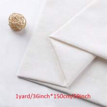 1 件纯色亚麻布，工艺衬里布，DIY 拼布，59 英寸宽，36/108/180 英寸长（300gsm） - 多色 - 查看 8