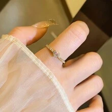 Bague en argent sterling S925 avec cœur rose incrusté de zircone synthétique, bague de mariage/fiançailles délicate pour dames, cadeau de bijoux spécial pour le couple à la Saint-Valentin