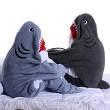 Ksnnrsng Wearable Blankets - Dark Grey - View 4