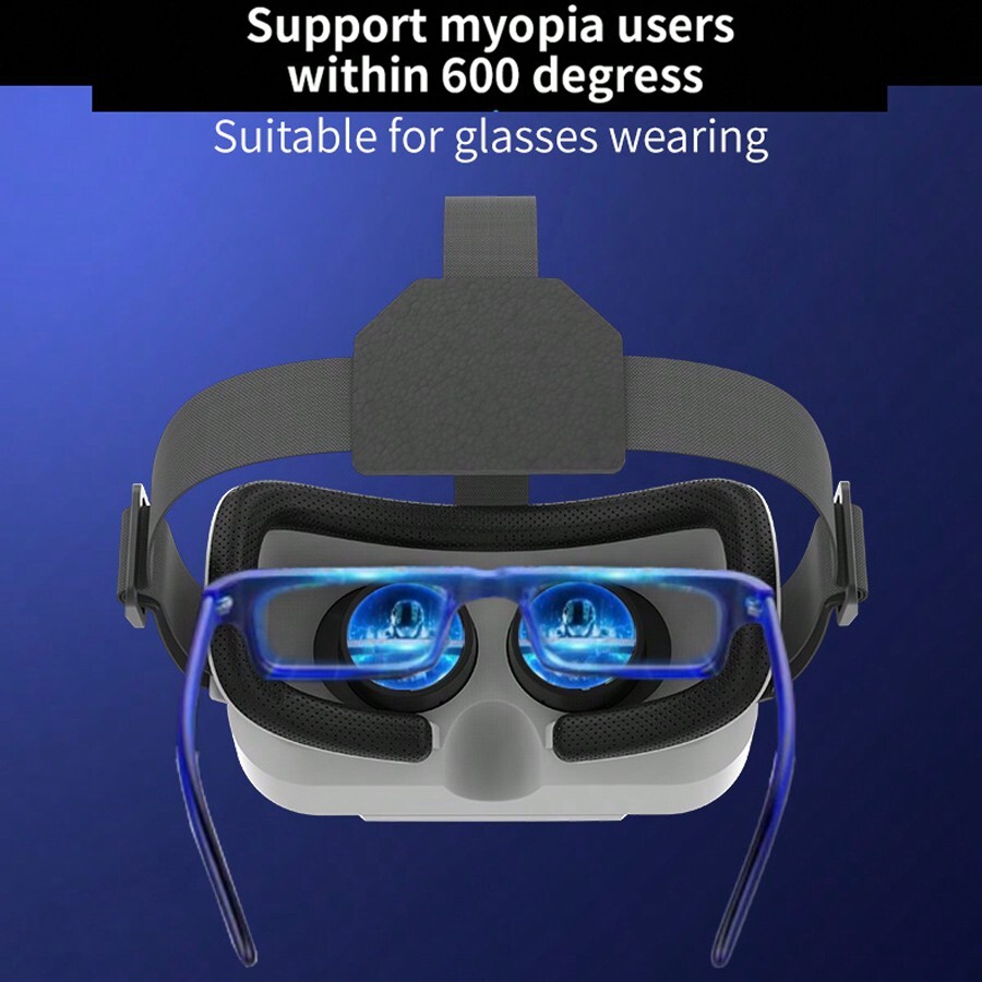Viar 3D Virtual Reality VR Glasses Headset Helmet Devices Lenses