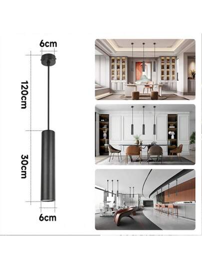 Plafondspot GU10 Vintage Zwart/Wit view 8