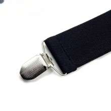 1 pieza Tirantes elásticos de alta calidad de 3.5CM para hombres adultos, tipo X, ajustables, aptos para adolescentes, uso casual, al aire libre, atlético, vacaciones, viajes, graduación, cumpleaños y uso diario