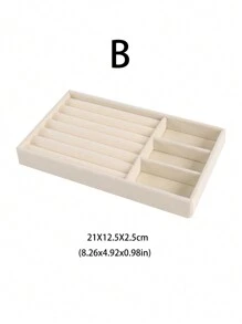 9pcs/Set Stackable Jewelry Tray, Jewelry Dish, Desktop Storage Box, Elegant Portable Stacking Jewelry Rack, Suitable For Earrings, Necklaces, Rings, Bracelets, Pendants, Lipsticks, Pearls, Brooches, Bedroom Accessory Back To School