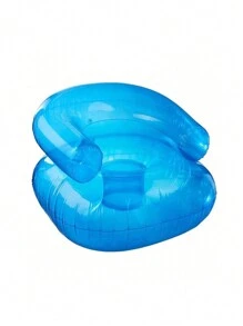 1pc PVC Inflatable Sofa Seats, Portable Air Sofa Chair Stool Suitable For Outdoor Camping, Picnic, Travel