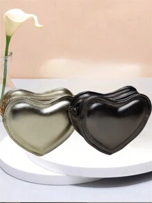 Elisabeth Bag And Backpack Mini Bag Heart Crossbody Shoulder Side Party - 金色 - 查看 2