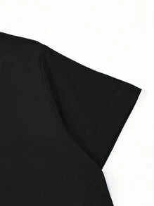 Tween Boy 3pcs Casual Cartoon Character, Football, Ghost Face Graphic Short Sleeve Lightweight Breathable T-Shirt Set, Summer