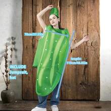 番茄蔬菜服装，搞笑派对服装，万圣节化妆舞会舞台表演 - 彩色 - 查看 14