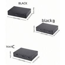 1 pezzo Scatola organizzativa da scrivania con texture ondulata, impilabile, multicolore