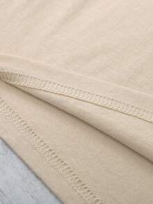 定制照片打印、个性化您的家人/朋友/宠物照片、生日礼物/周年纪念日/情人节、最好的朋友礼物、女士加大码宽松圆领 T 恤、派对礼物、送给她的礼物、万圣节/返校/圣诞节定制、节日礼物、团队制服定制、慈善团队制服定制/海报/家庭照片/公司团队照片 - 卡其色 - 查看 6