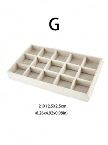 9pcs/Set Stackable Jewelry Tray, Jewelry Dish, Desktop Storage Box, Elegant Portable Stacking Jewelry Rack, Suitable For Earrings, Necklaces, Rings, Bracelets, Pendants, Lipsticks, Pearls, Brooches, Bedroom Accessory Back To School