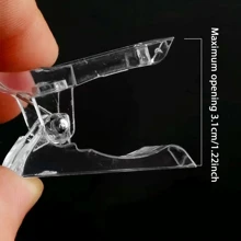 10pcs Crystal Nail Art Molds Set, Including Gel Extension Holder, Crystal Gel Clamp, And Gel Extension Shaping Clip - Multicolor - View 7