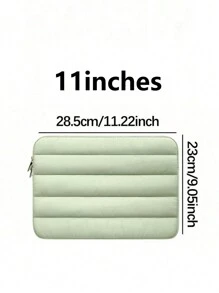 1 túi đựng máy tính xách tay/máy tính bảng mềm chống sốc, vừa với máy tính xách tay/máy tính bảng 11"/ 13"/ 15.6", túi đựng máy tính xách tay nhẹ Túi đựng máy tính xách tay/máy tính/vai Ins/Y21k Phong cách di động dành cho nam/nữ/bé gái/bé trai/nữ/nam Túi chống nước/chống nước dễ thương Nhẹ, di động Đơn giản với ngăn đựng máy tính Sức chứa lớn Trường học Văn phòng Phụ nữ Công việc Đi làm Đa chức năng - Nhiều màu - Xem 7
