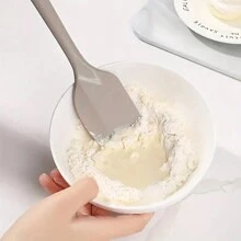 2pcs, 2in1, Silicone Spatula, Silicone Spatula Scraper, Mini Silicone Spatula, Jam Spatula, High Temperature Resistant Cream Spatula, Stirring And Baking Tool, Kitchen Utensils, Apartment Essentials, College Dorm Essentials, Back To School Supplies