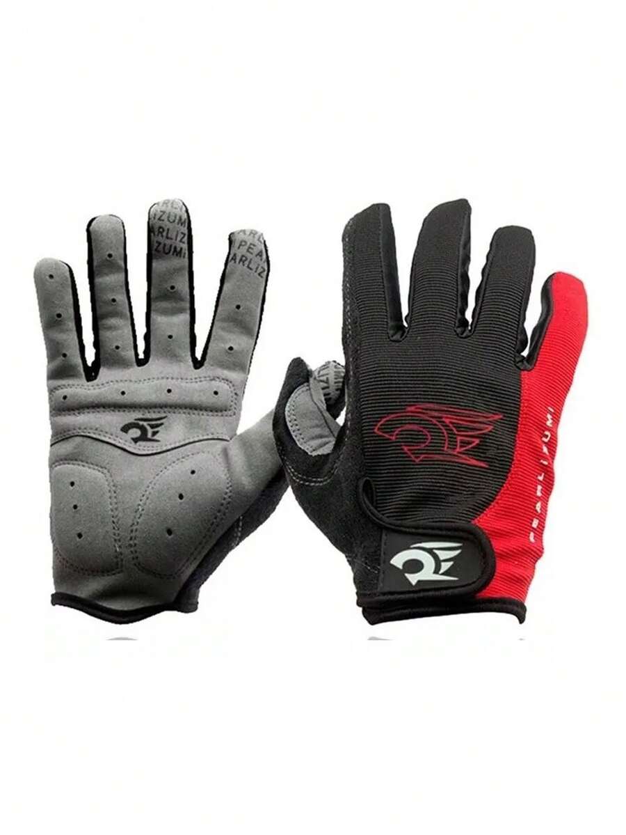 Guantes de ciclismo amortiguadores - Rojo - Ver 1