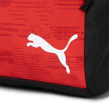 Puma Men's Casual Tote Bag, Sports Gym Bag, Travel Handbag 090577-03 - Black-red - View 4