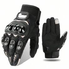 Gants de moto d'été respirants, gants de femmes pour la conduite, gants de moto à doigts complets, gants tactiles pour la conduite de moto, gants de protection anti-chute de course motocross étanches, accessoires de moto
