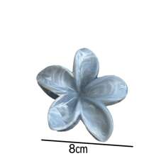 1/2pcs Tie Dye Hydrangea Claw Clip Fashion Hair Accessory For Women Accessories