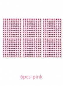 2 件圆形指甲油凝胶颜色标签，防水编号指甲贴纸，具有纯色或激光饰面，非常适合 DIY 美甲、美容用品。