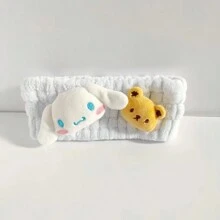 Miniso Sanrio Cinnamoroll Thickened Water-Absorbent 3D Stereoscopic Hair Band, A Convenient Choice For Bathroom Skincare(1 PC)