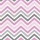 Chevron gris con rosa