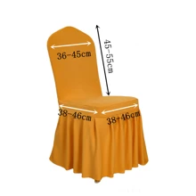 Hotel Quality Seamless Stretchy Chair Covers For Events, Weddings, Banquets