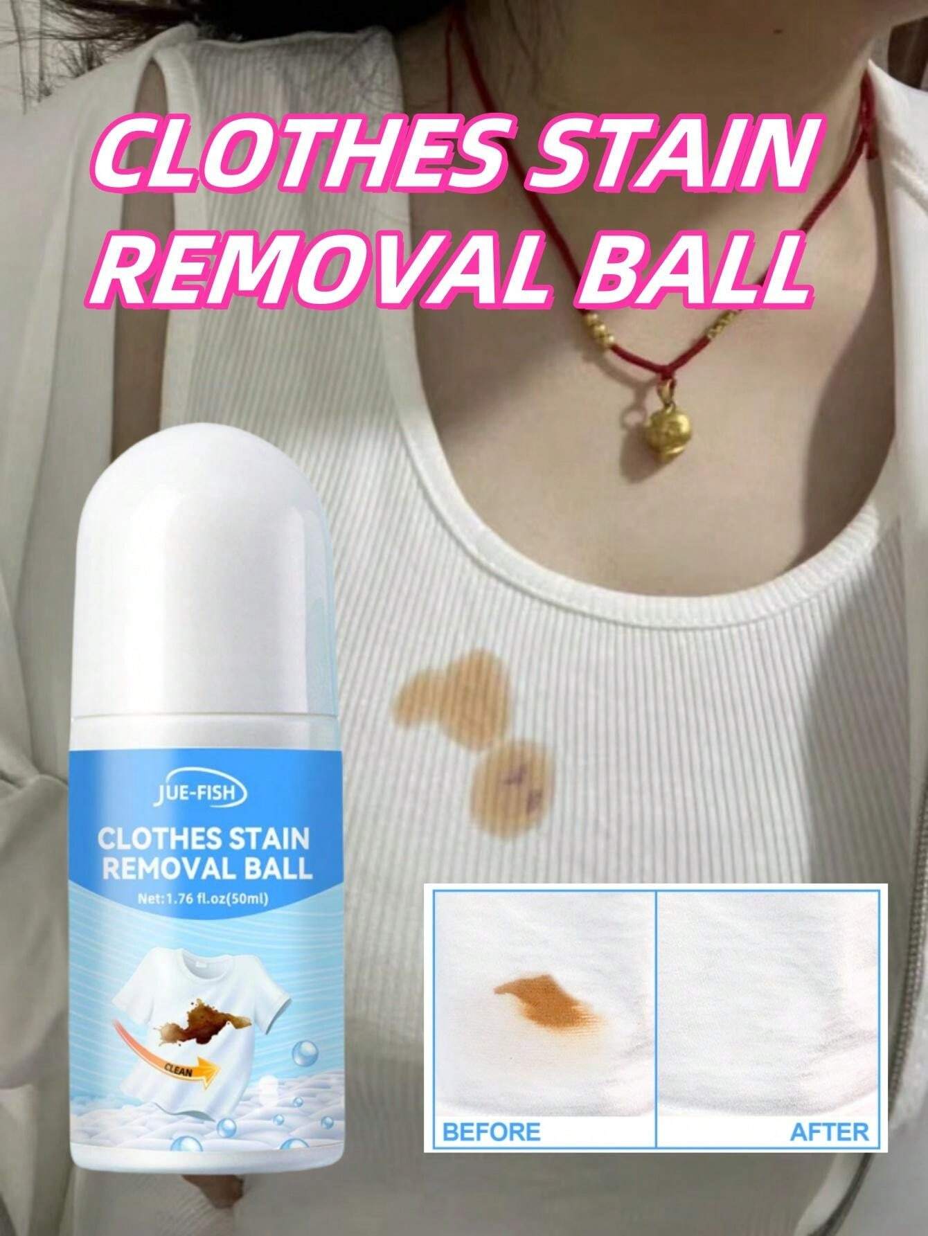 Clothes Stain Removal Ball Remove Clothing Stains And Clean Rolling