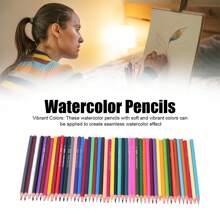 48 Watercolor Pencils Drawing Watercolor Premiums Experts - Multicolor - View 5