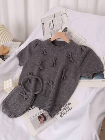 2024 Autumn Women's Fashion Casual Knitted Sweater