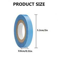 3yard 0.8cm Wig Tape Double Sided Wig Tape Double Sided Transparent, Lace Front Wig Support Tape Waterproof Strong Adhesive Double Sided