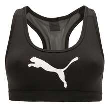 Puma เสื้อชั้นในกีฬาผู้หญิง ฟิตเนส โยคะ เสื้อกั๊กลำลอง เสื้อชั้นในกีฬา 526429-51 - สีดำ-ลายแมวตัวใหญ่ - ดู 1