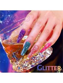 Gaoy 6 Pcs Gel Nail Polish Set - 3 - Hot Pink - View 3
