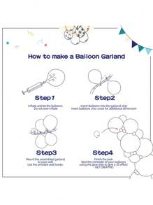 Bộ 182 vòng hoa bóng bay màu kaki, be, trắng, bộ bóng bay tự làm, thích hợp cho trang trí tiệc cưới sinh nhật, trang trí bóng bay cao su, đạo cụ chụp ảnh sinh nhật, trang trí phòng trong nhà cho tiệc sinh nhật kỷ niệm, trang trí tiệc ngày lễ, trang trí tân gia, trang trí tiệc độc thân - Nhiều màu - Xem 4