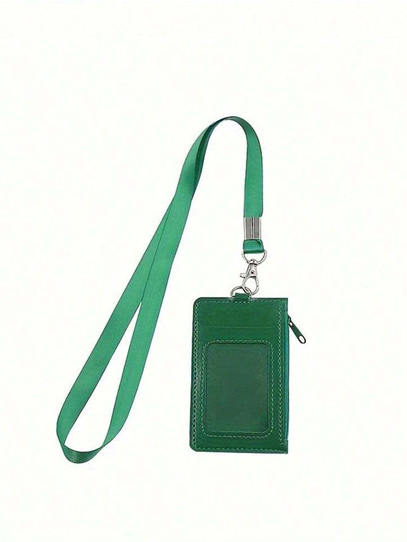 Zipper Card Holder With Multiple Card Slots For Student ID Employee ID