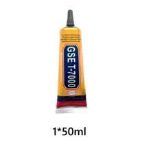 Upgrade T-7000 Black Adhesive Glue, 25ml/50ml/110ml Waterproof Jewelry Glue Precision Craft Adhesive For Cell Phone Screen Repair Electronic Component Clothes Fabric Textile Glass Wood Crafts Metal And Stones - Black - View 11