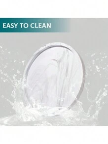 硅胶浴室梳妆台托盘 – 香水托盘、手巾托盘、乳液瓶架、马桶托盘、液体皂液器托盘 – 浴室和厨房台面托盘、浴室配件、房间装饰