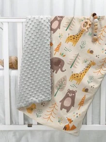 Infant Soft Plush Blanket, Baby Comfort Fleece Throw Blanket For Newborn, Air Conditioning Quilt Love Valentine