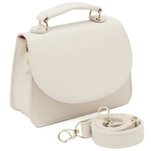 Kit 3 Women's Crossbody Bag Mini CLUTCH Adjustable Small Hand Bag - Rượu sâm banh - Xem 6